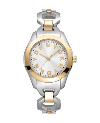 Women's Quartz Two-Tone Stainless Steel Bracelet Watch, 33 mm