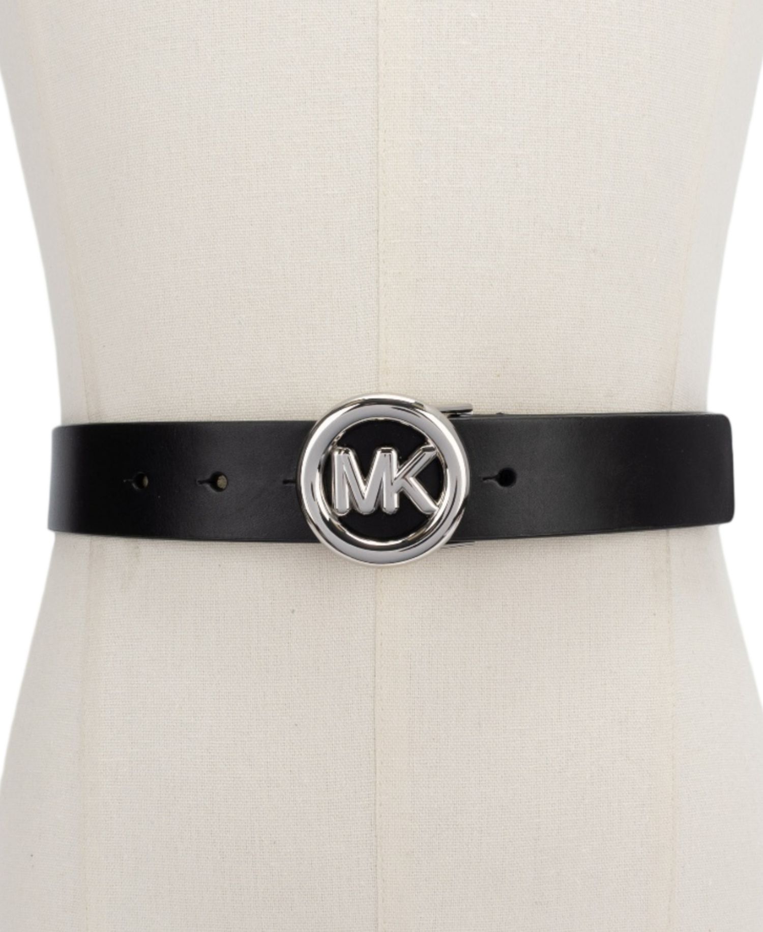 MICHAEL Burnished Leather Belt