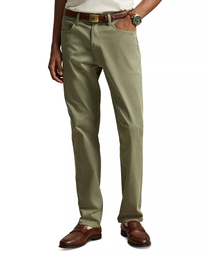 Men's Varick Slim Straight Stretch Sateen Pants