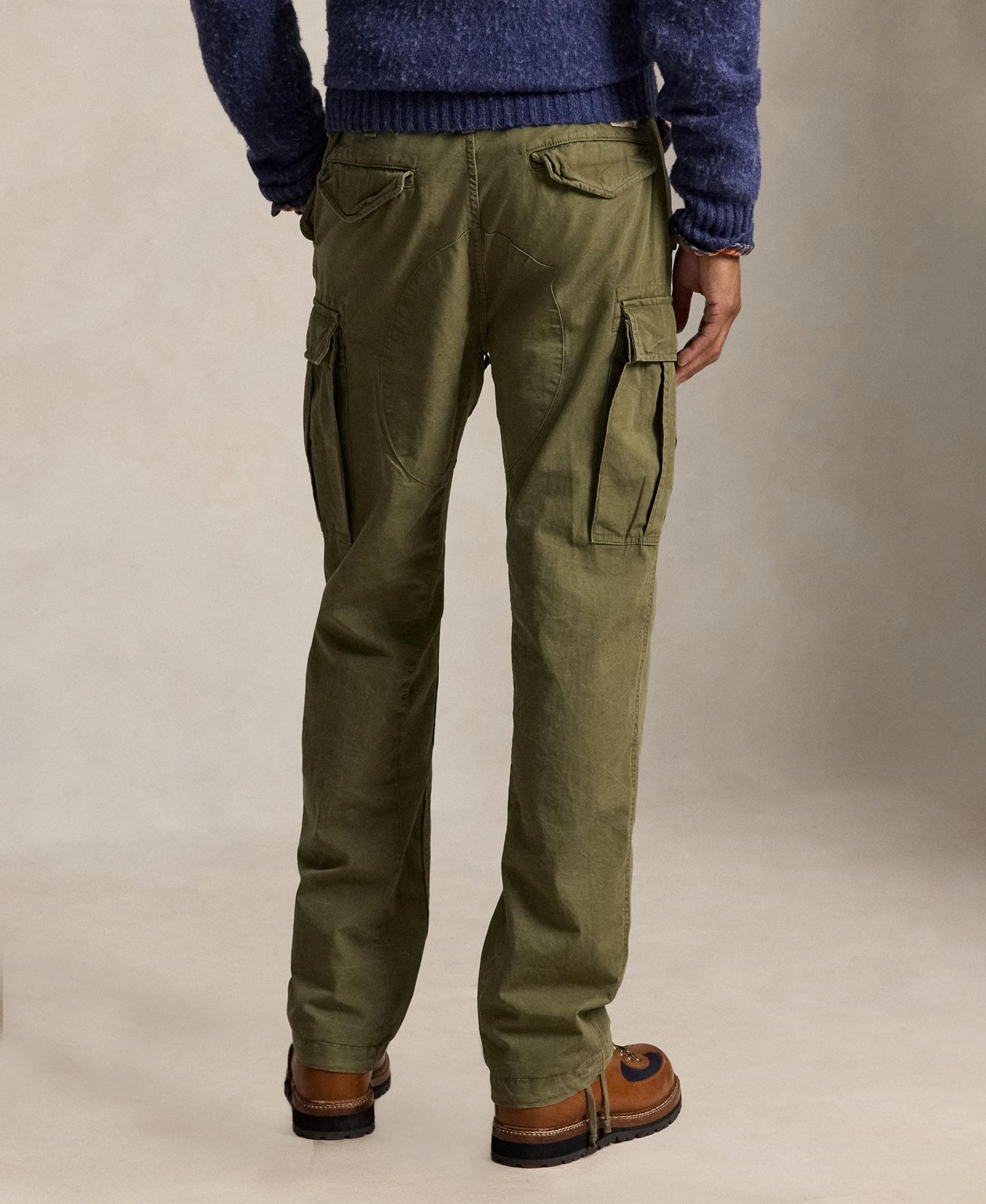 Men's Classic-Fit Canvas Cargo Pants