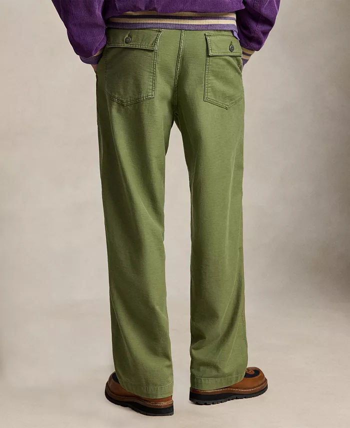 Men's Relaxed Fit Reverse-Sateen Utility Pants - thumbnail 9