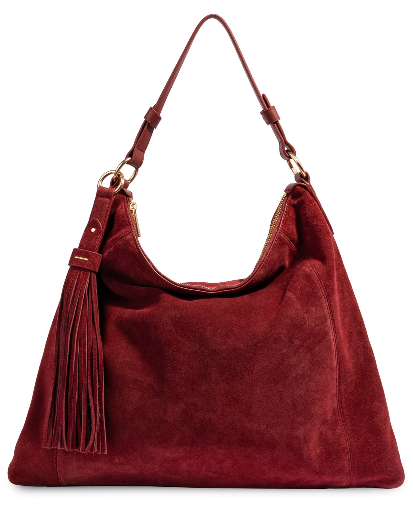 Женская сумка Sam Edelman Jade Convertible Hobo, цвет: Бордо — фото 1