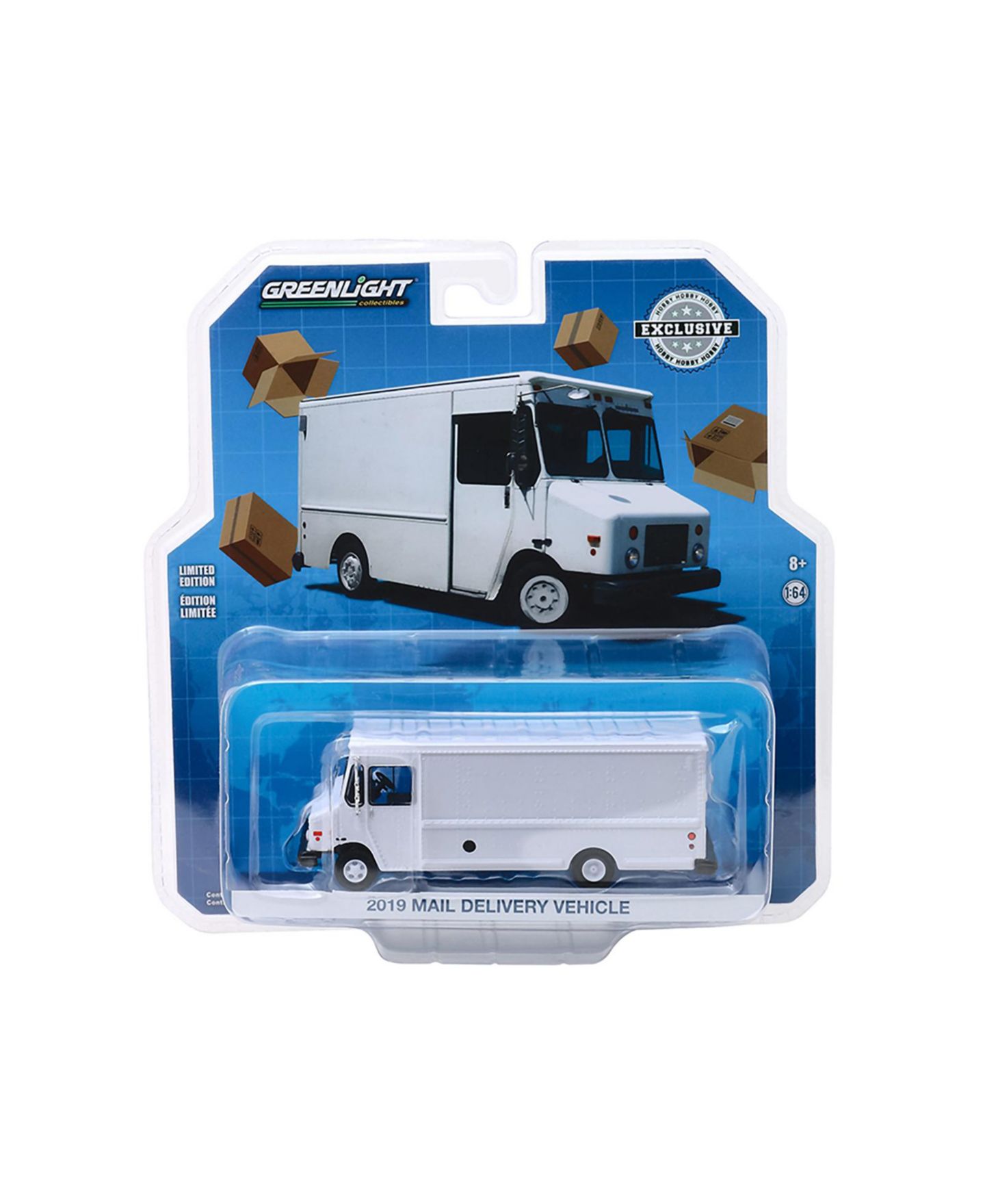 Детская игрушка Greenlight 1:64 Scale 2019 Mail Delivery Vehicle Limited Edition Die-Cast Model — фото 3