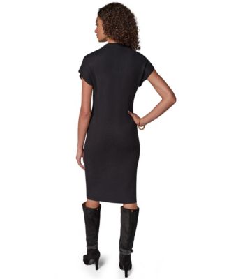Black Sweater Dress Trendy Petite Clothing