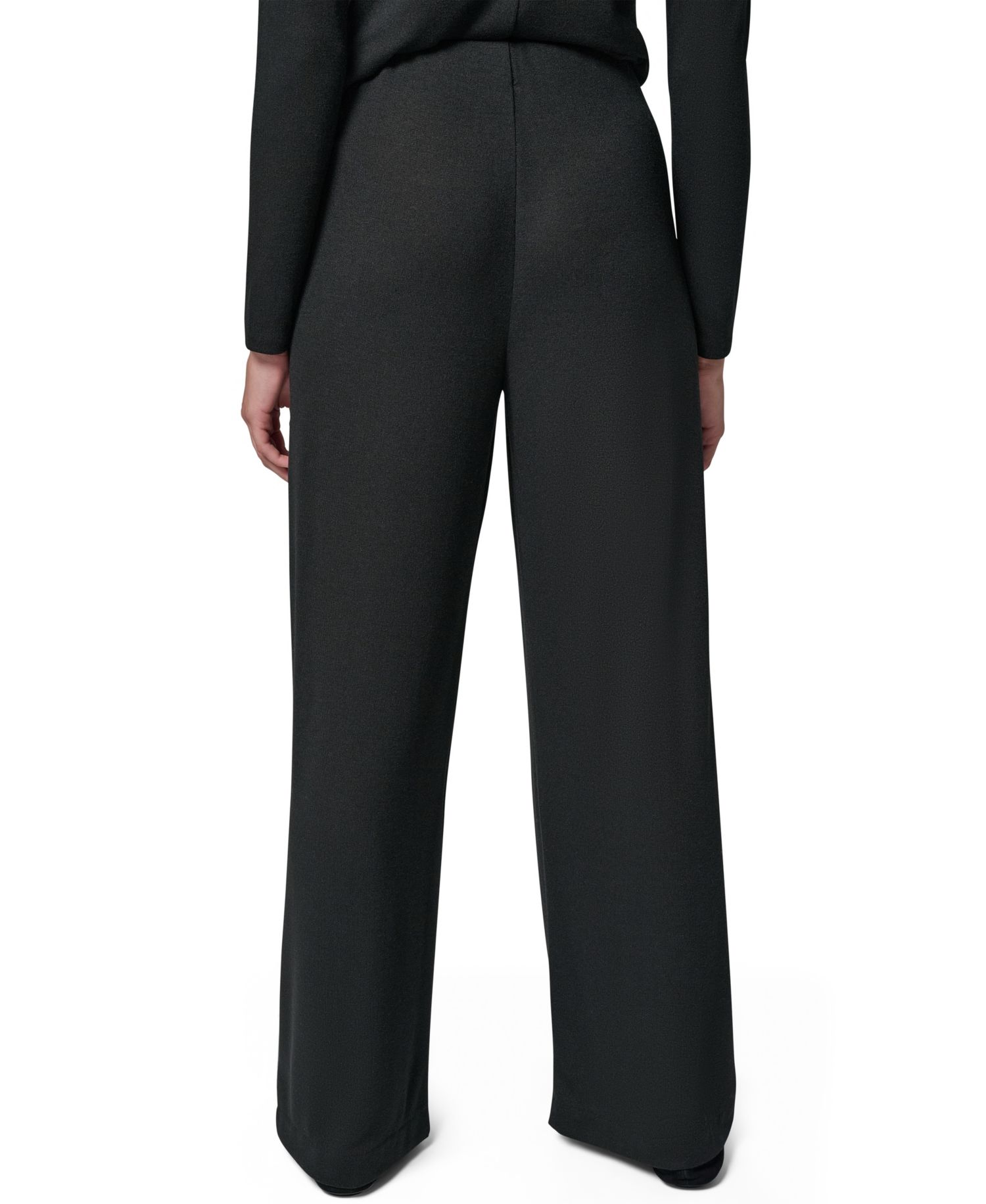 Women's Wide-Leg Flat Front Pull-On Pants