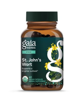 St. John's Wort - Stress Support Supplement - With St. John's Wort - 60 Capsules (60 Servings)