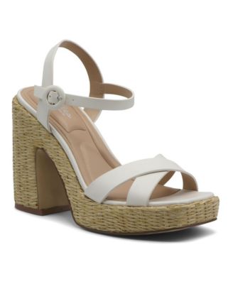 Womens Rayna Chunky High Heel Sandal