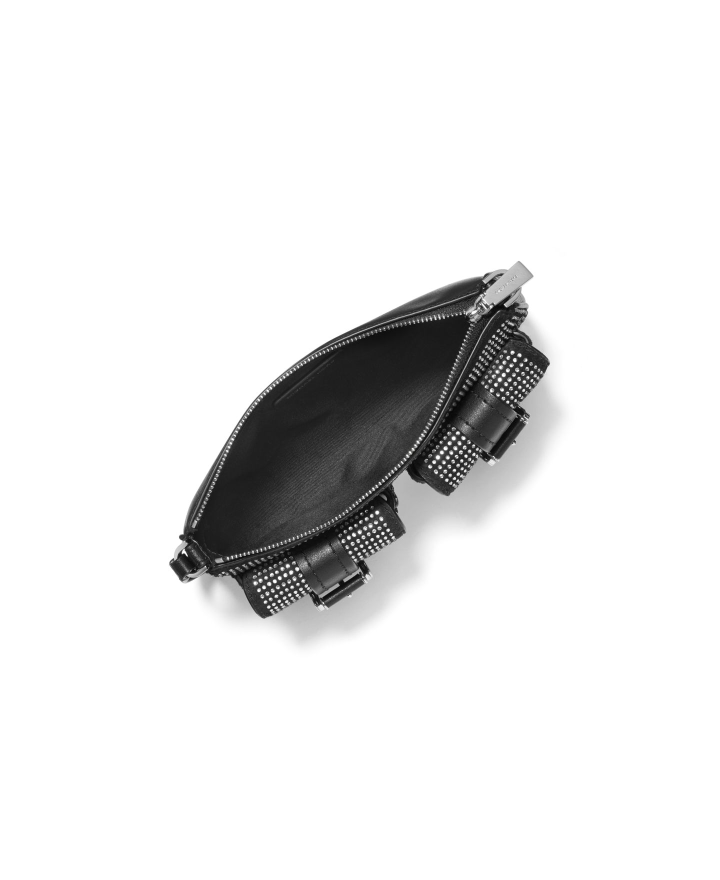 Женская сумка Michael Kors Zoe Small Convertible Pouchette, цвет: Чёрный — фото 2