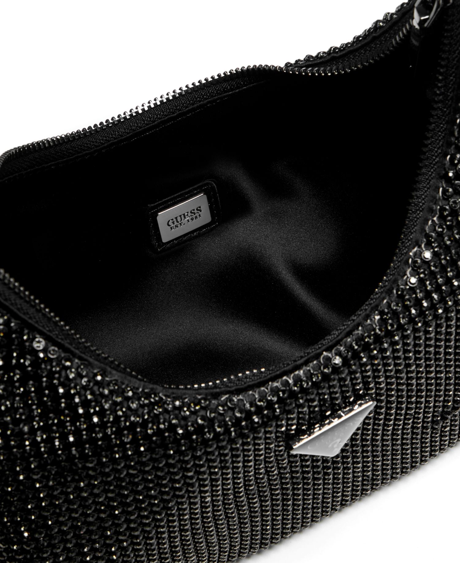 Jewels Small Rhinestone Shoulder Handbag