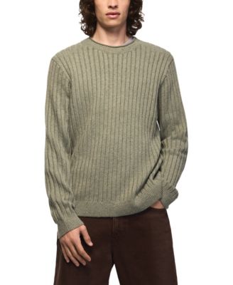 Men's Donegal Crewneck Regular-Fit Sweater