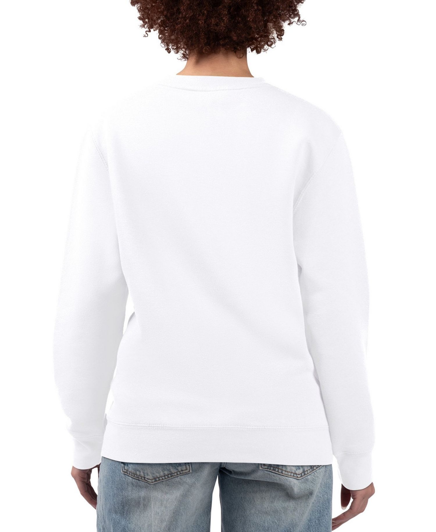 Women's White Indianapolis Colts Football Logo Graphic Fleece Tri-Blend Pullover Sweatshirt