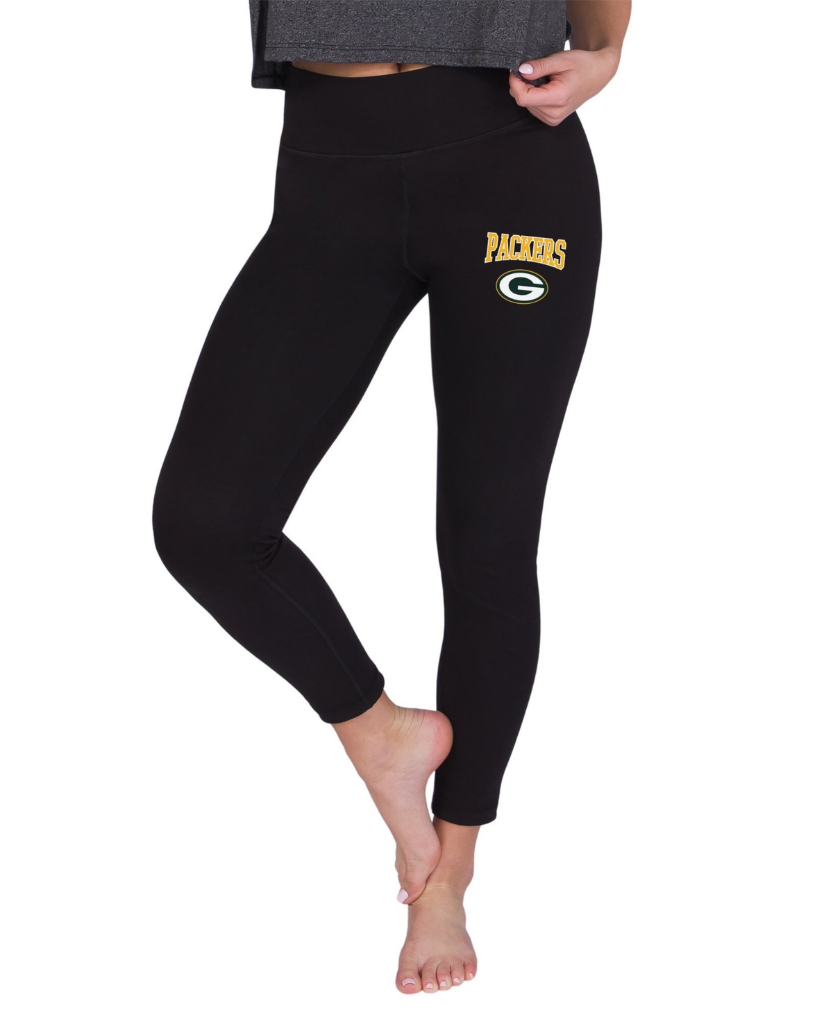 Concepts Sport Women's Green Bay Packers Sentry High-Waisted Knit Leggings