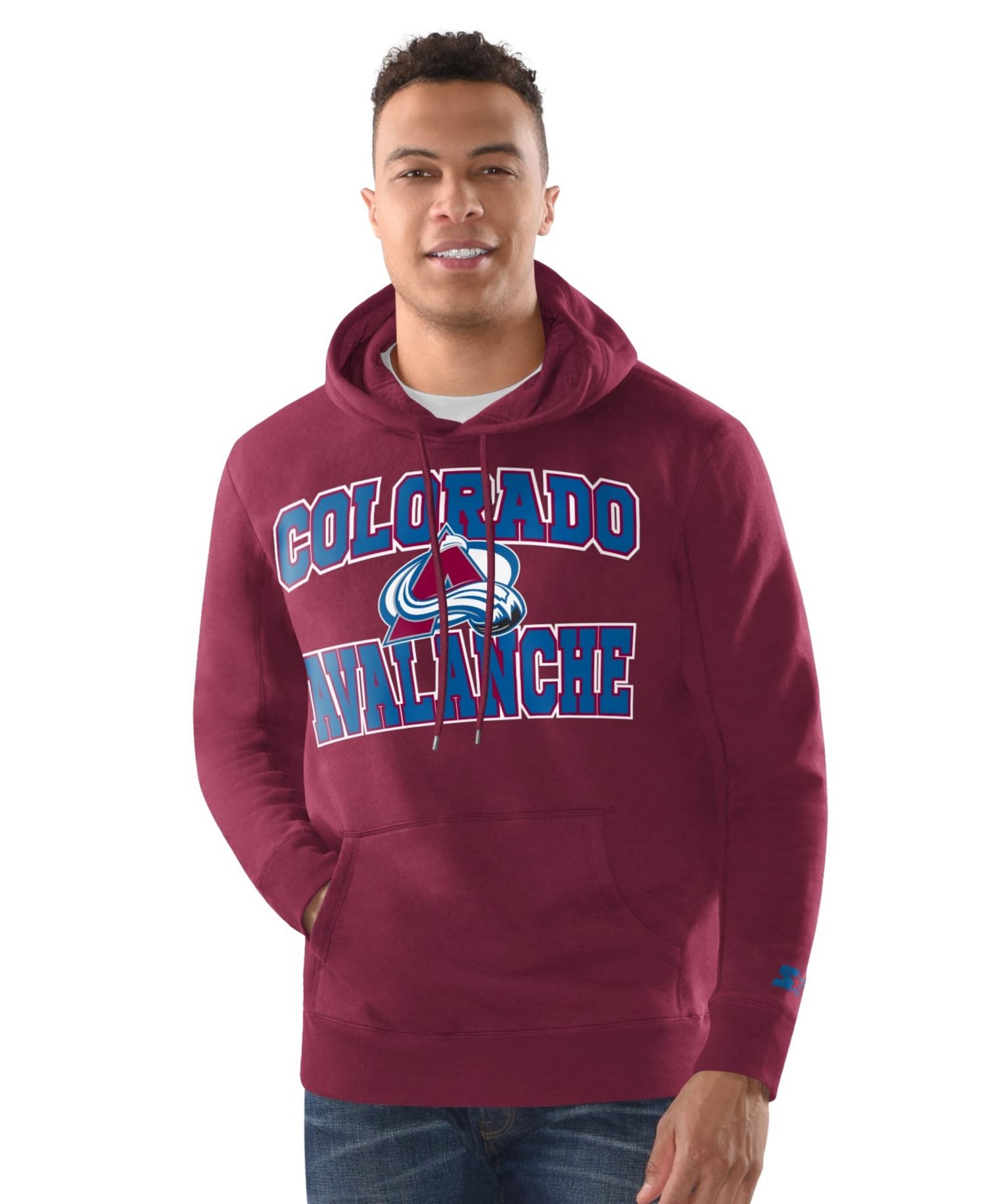 Men's Burgundy Colorado Avalanche Two-Pack Hoodie & Knit Hat Set