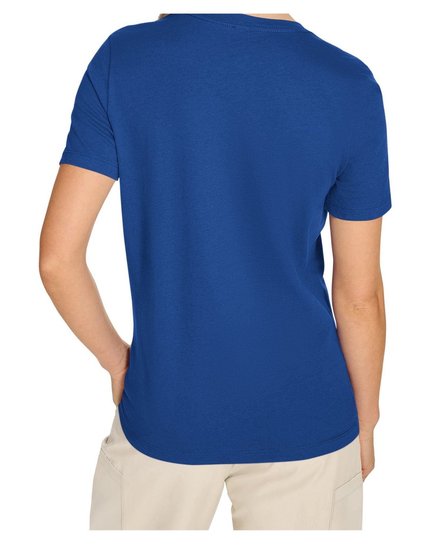 Women's Royal New York Mets Team Motif Mascot T-Shirt