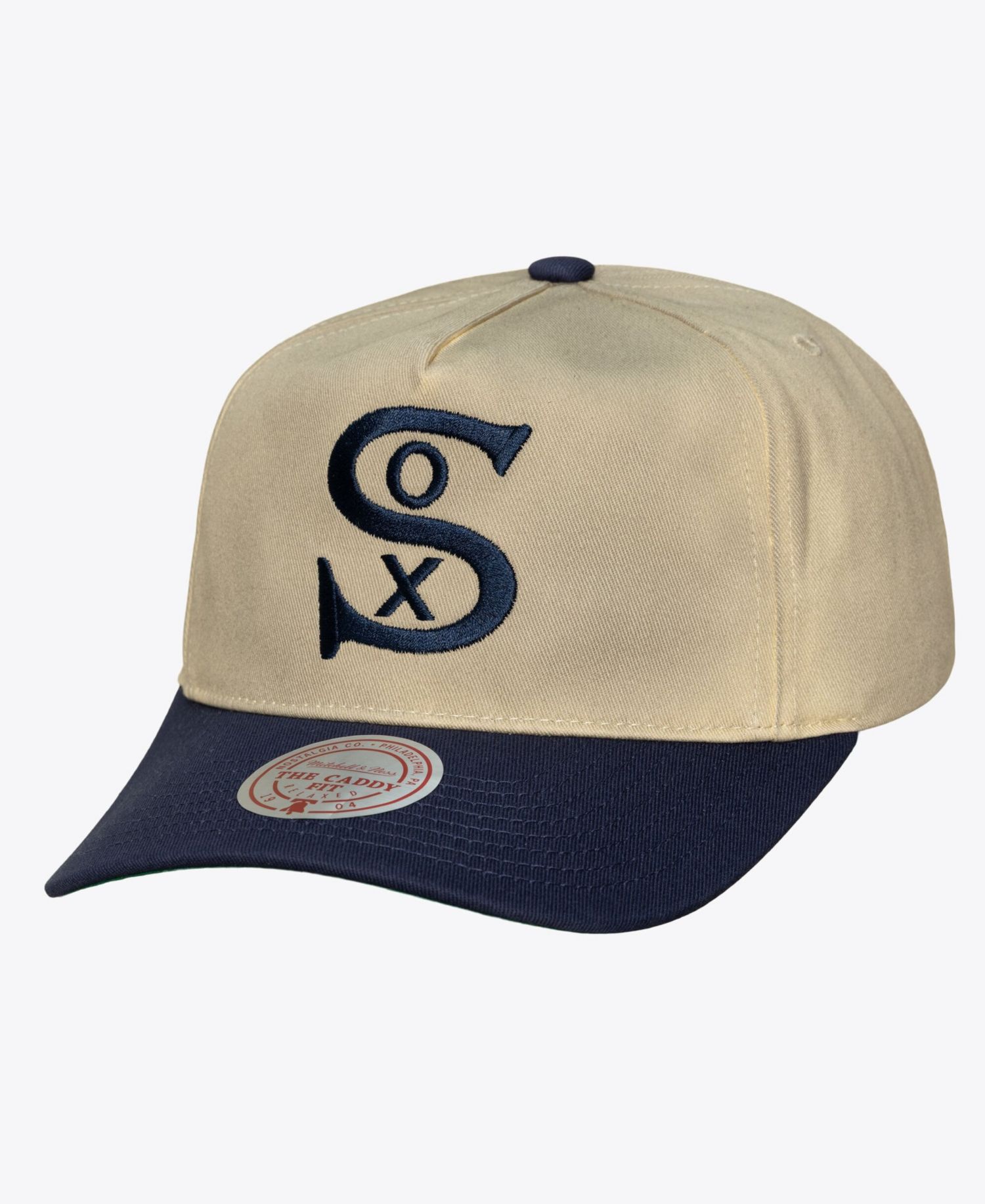 Men's Cream Chicago White Sox Retro Roots Deadstock Cooperstown Snapback Hat