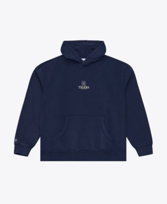 Men's  Navy Detroit Tigers Core Essentials Fleece Hoodie