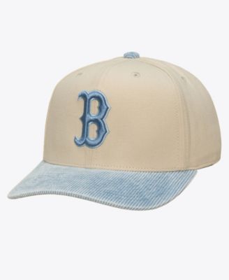 Boston Red Sox Washed Corduroy Snapback Pro Crown Baseball Cap