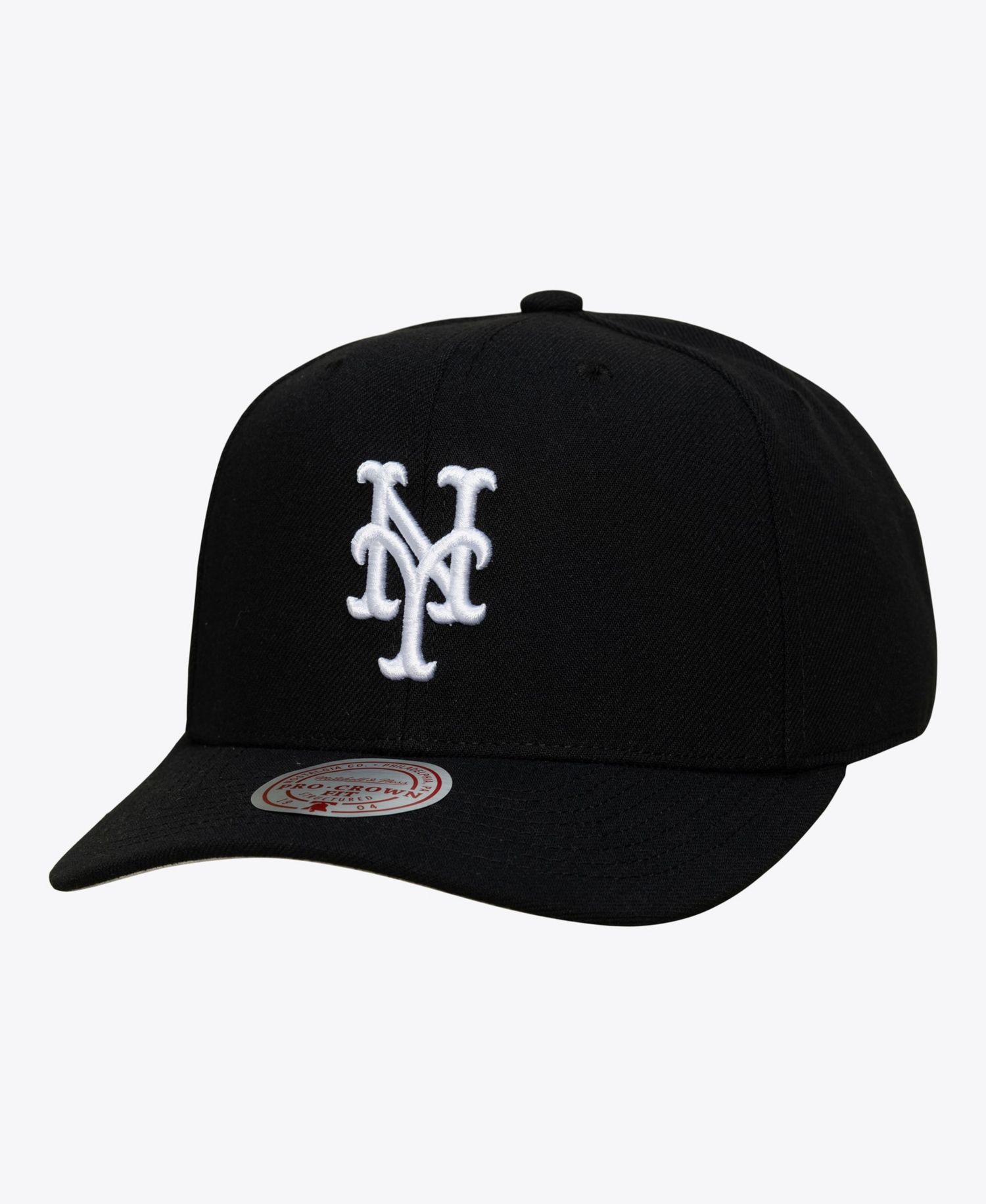 Men's Black New York Mets Pro Crown Snapback