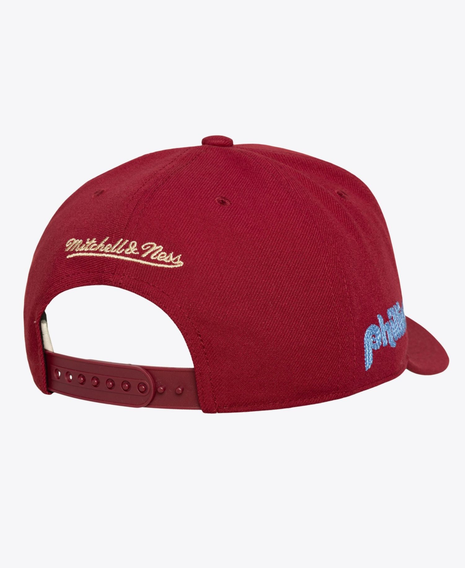 Men's Maroon Philadelphia Phillies Secondary Patch Pro Snapback Hat
