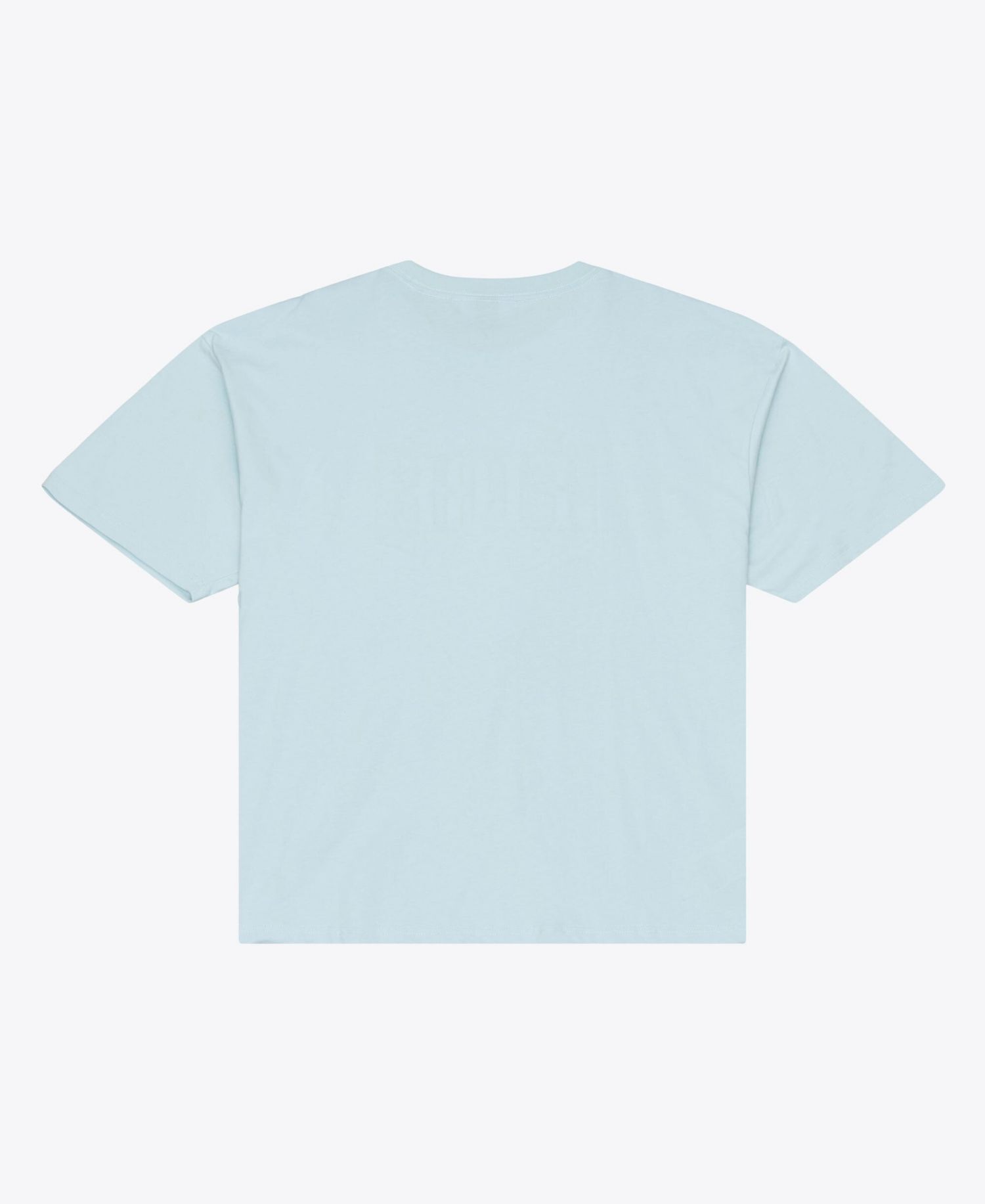 Men's Powder Blue Portland Fire Logo Boxy T-Shirt