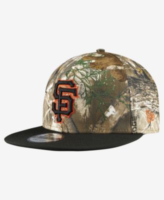 Men's Camo San Francisco Giants Realtree Orange Pop 9FIFTY Snapback Hat