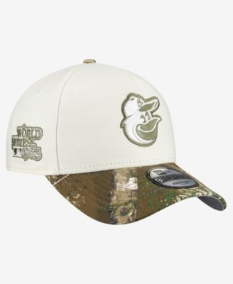 Men's Cream/Realtree Camo Baltimore Orioles 9FORTY A-Frame Adjustable Hat