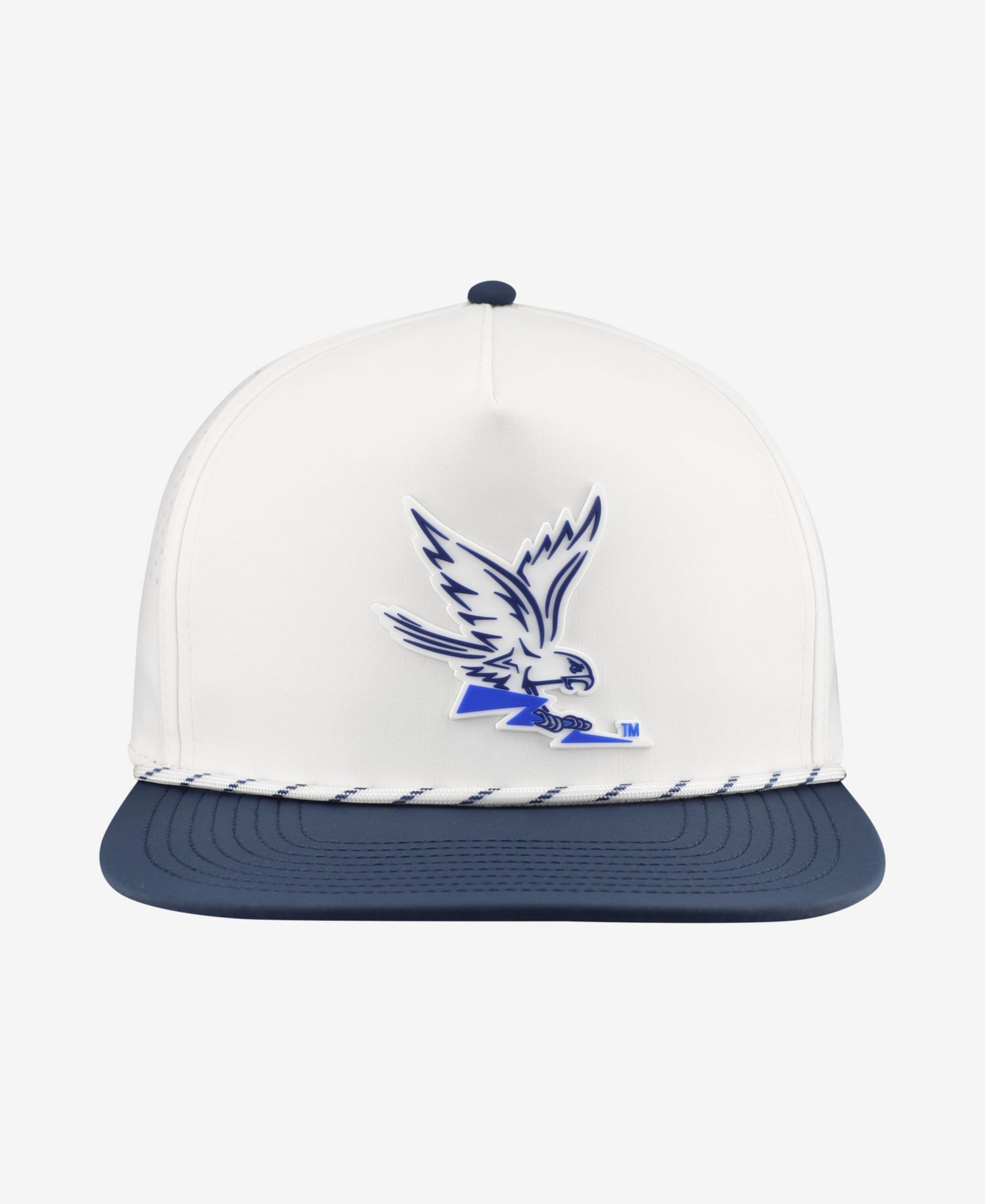 Men's White/Navy Air Force Falcons Classic Adjustable Rope Hat