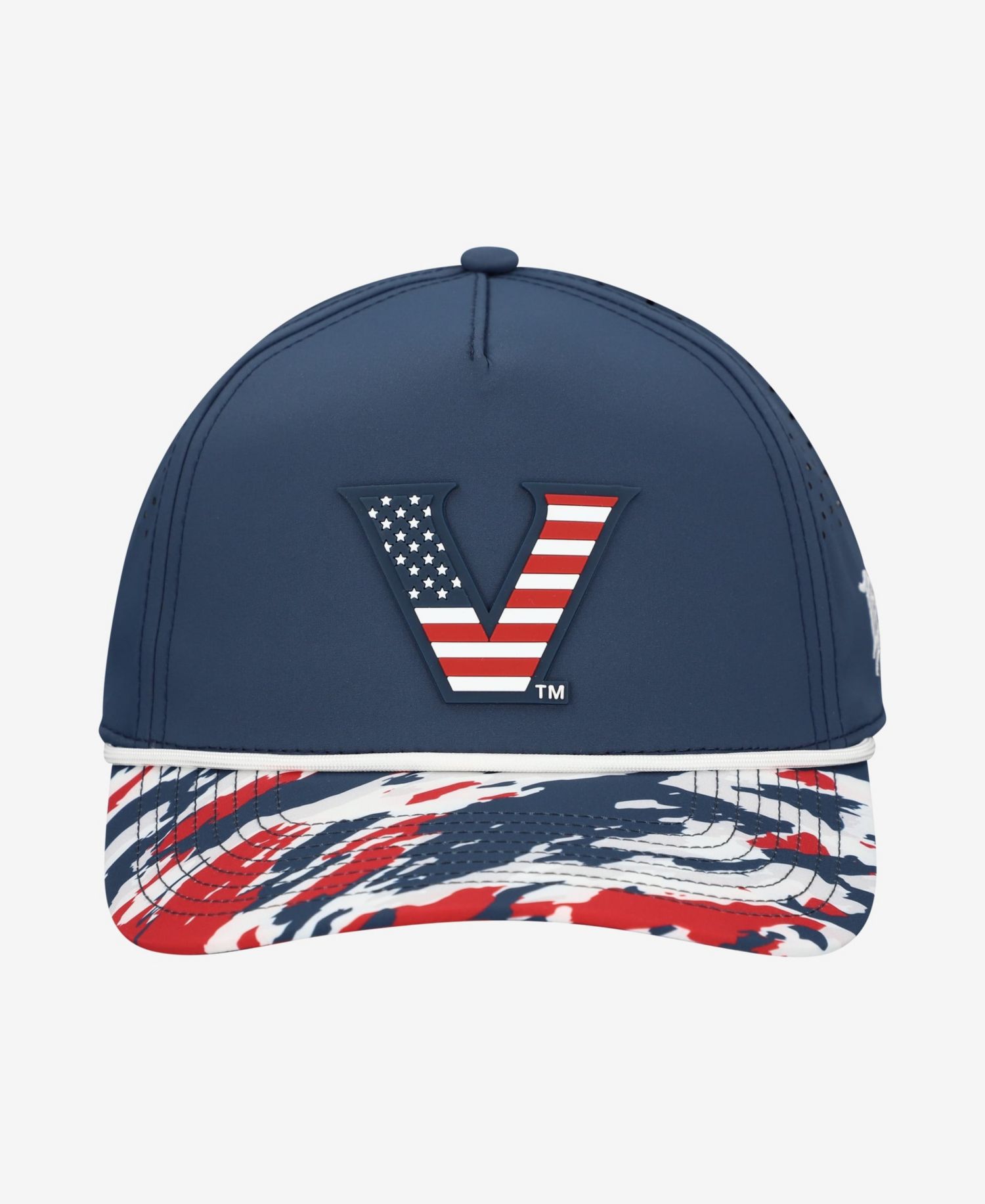 Men's and Women's Navy Vanderbilt Commodores Stars & Stripes Rope Adjustable Hat
