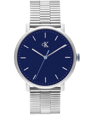 Men's Quartz Stainless Steel Bracelet Watch 40mm