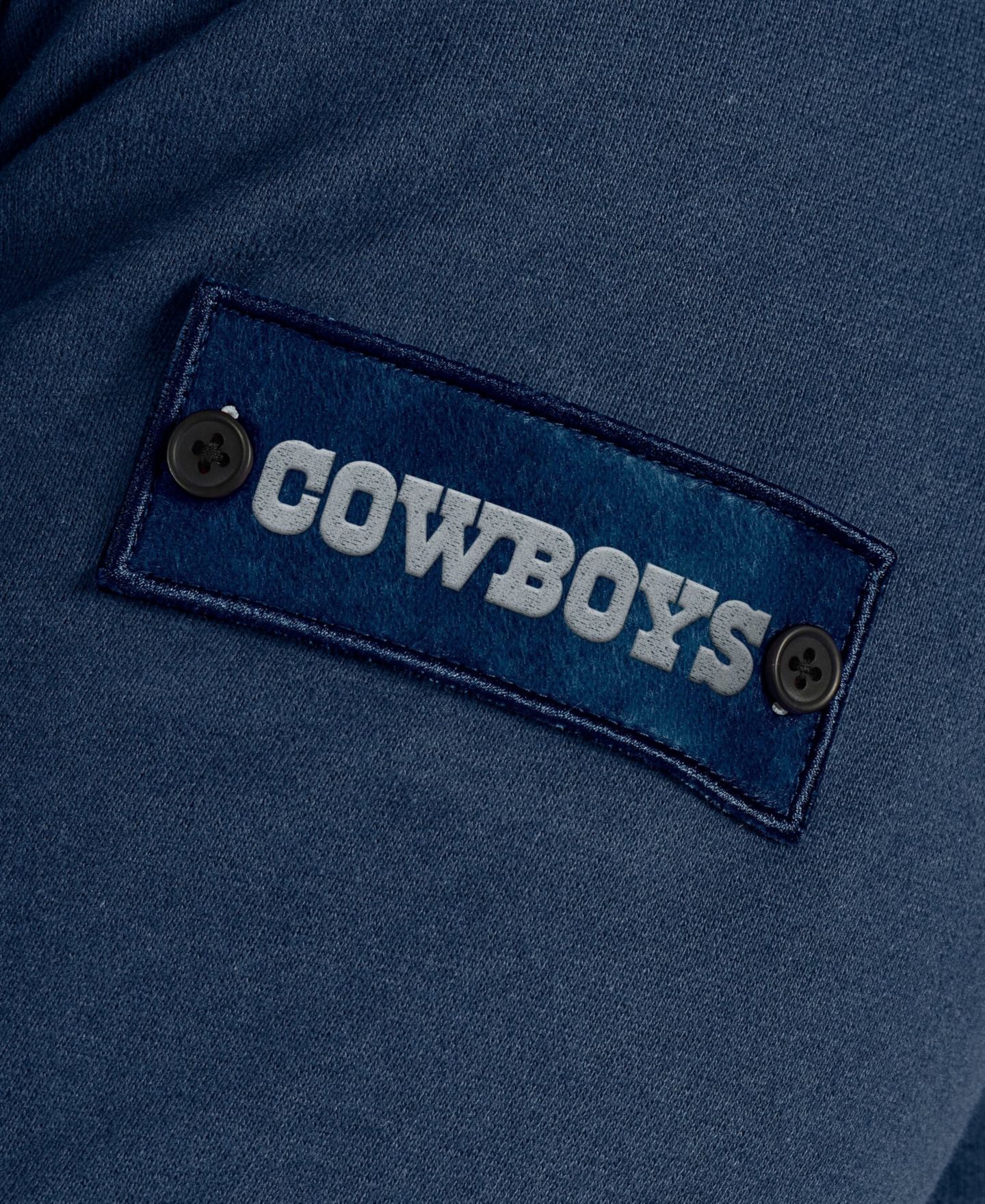 Мужская толстовка J. Palmer Navy Dallas Cowboys QB1 Full-Zip — фото 3