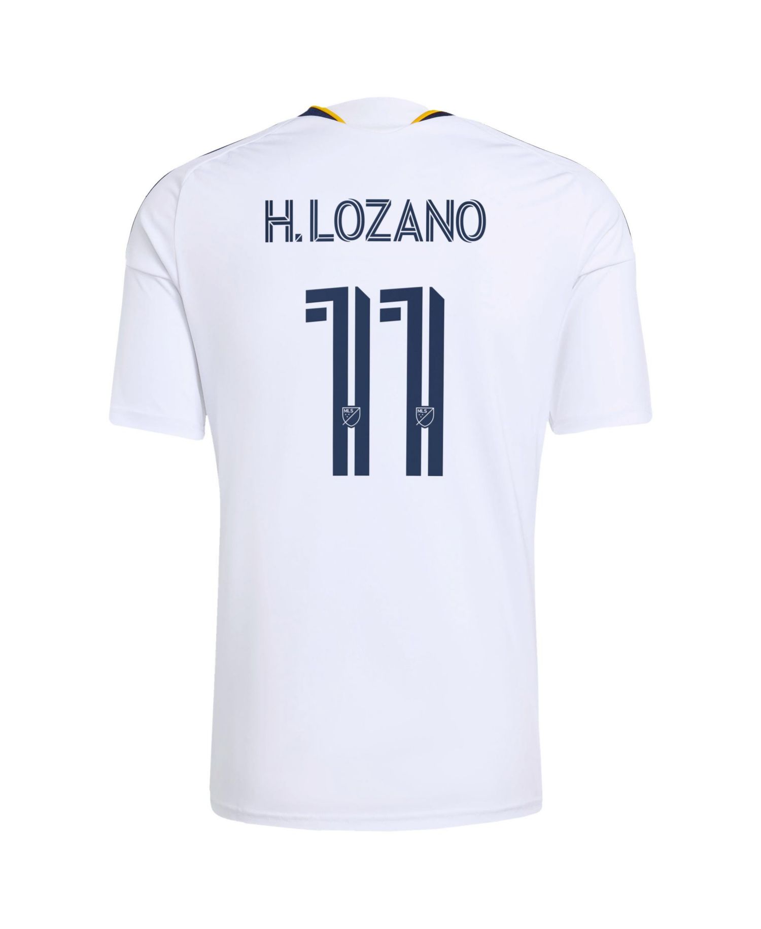 Men's Hirving Lozano White LA Galaxy 2026 The VeloCITY Kit Replica Jersey