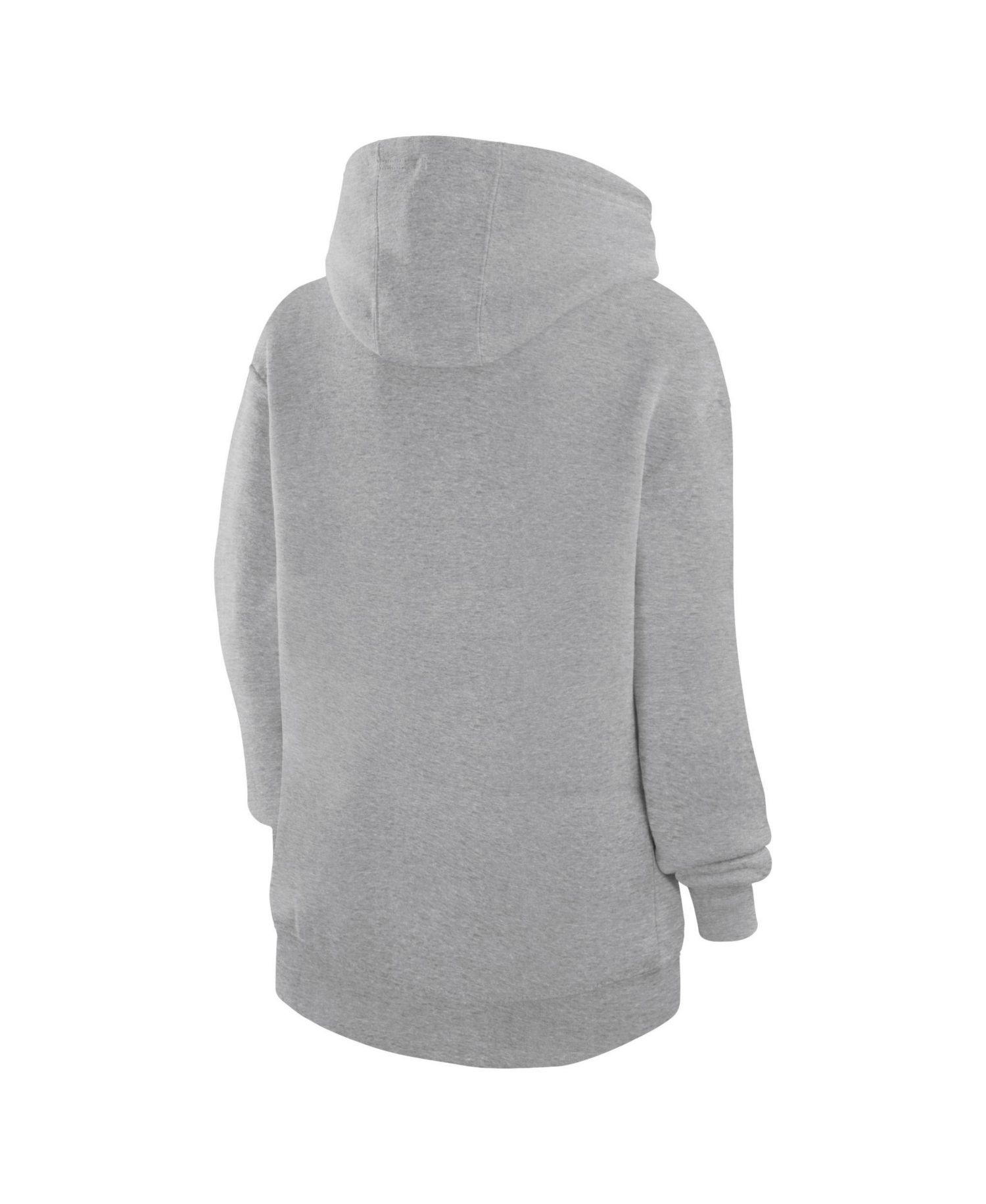 Women's Heather Gray Chicago Blackhawks City Graphic Fleece Pullover Hoodie