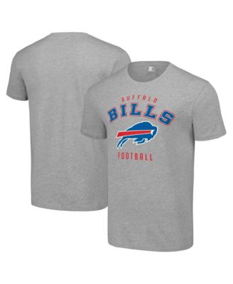 Men's Heather Gray Buffalo Bills Logo T-Shirt