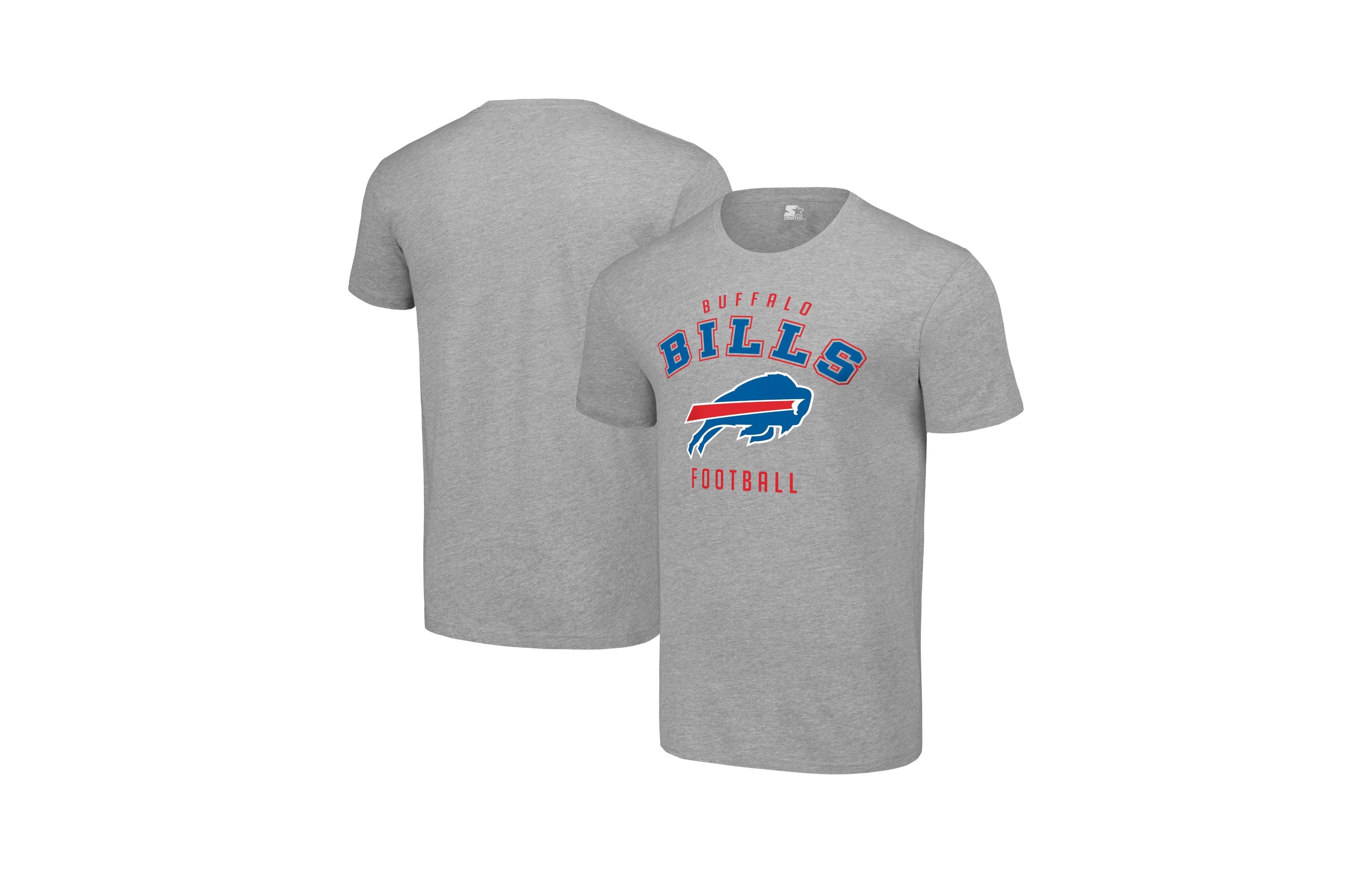 Starter Men's Buffalo Bills Logo Crew Neck T-Shirt