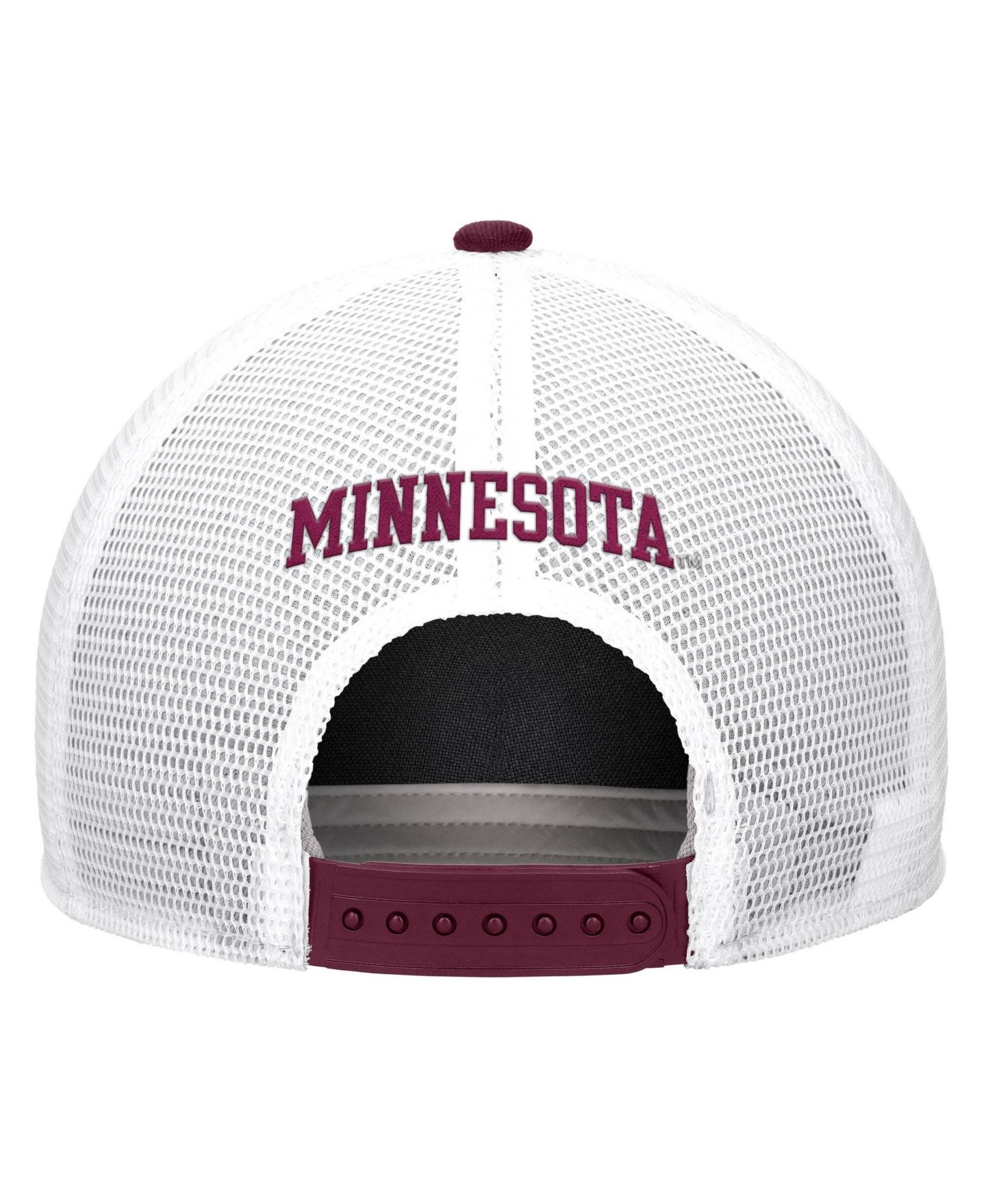 Мужская кепка Nike Maroon Minnesota Golden Gophers 2026 On-Field Rope Adjustable Trucker Hat — фото 3