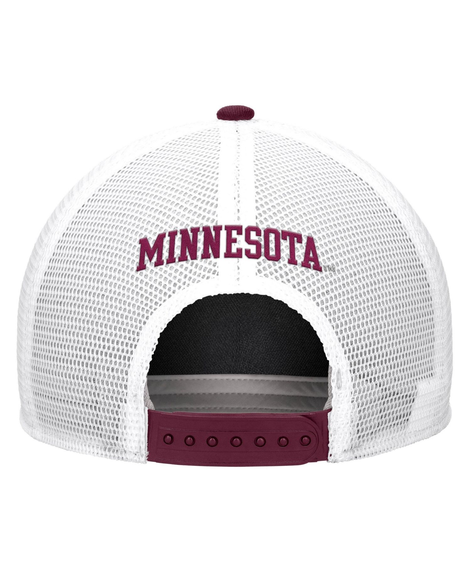 Men's Maroon Minnesota Golden Gophers 2026 On-Field Rope Adjustable Trucker Hat