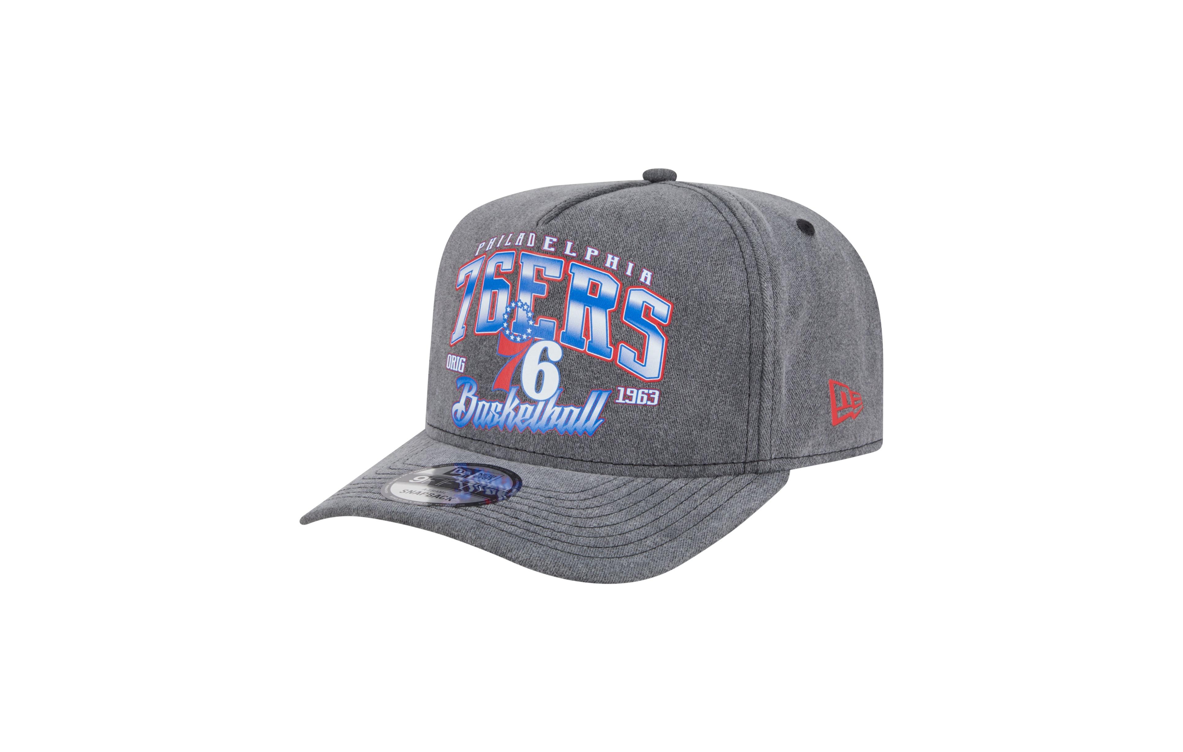 New Era Philadelphia 76ers Throwback 9FIFTY Snapback Hat