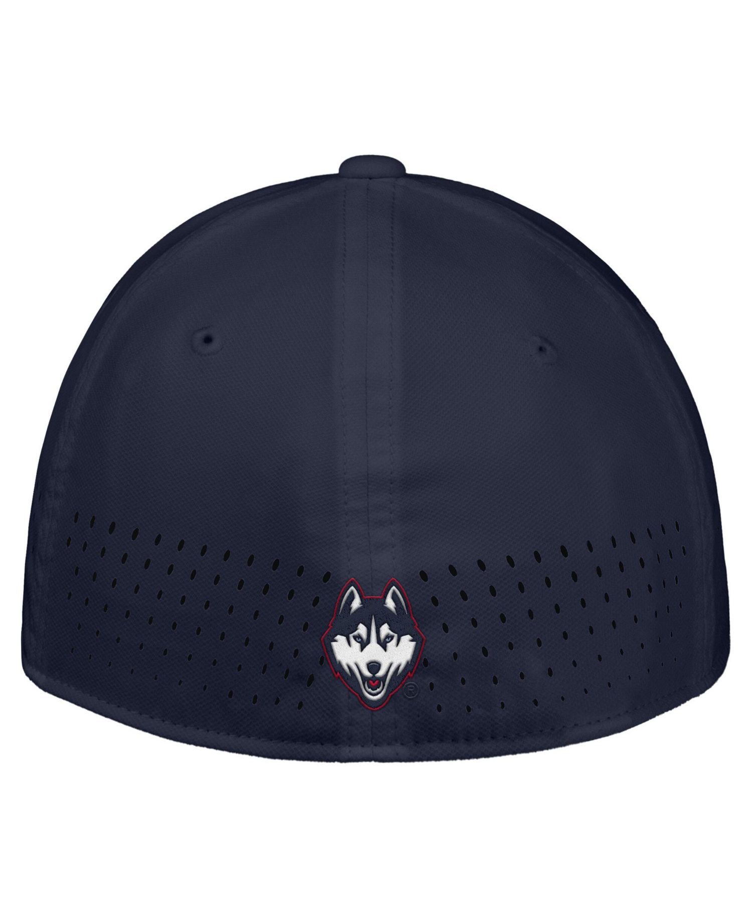 Men's Navy UConn Huskies 2026 On-Field AeroBill SwooshFlex Dri-FIT Hat