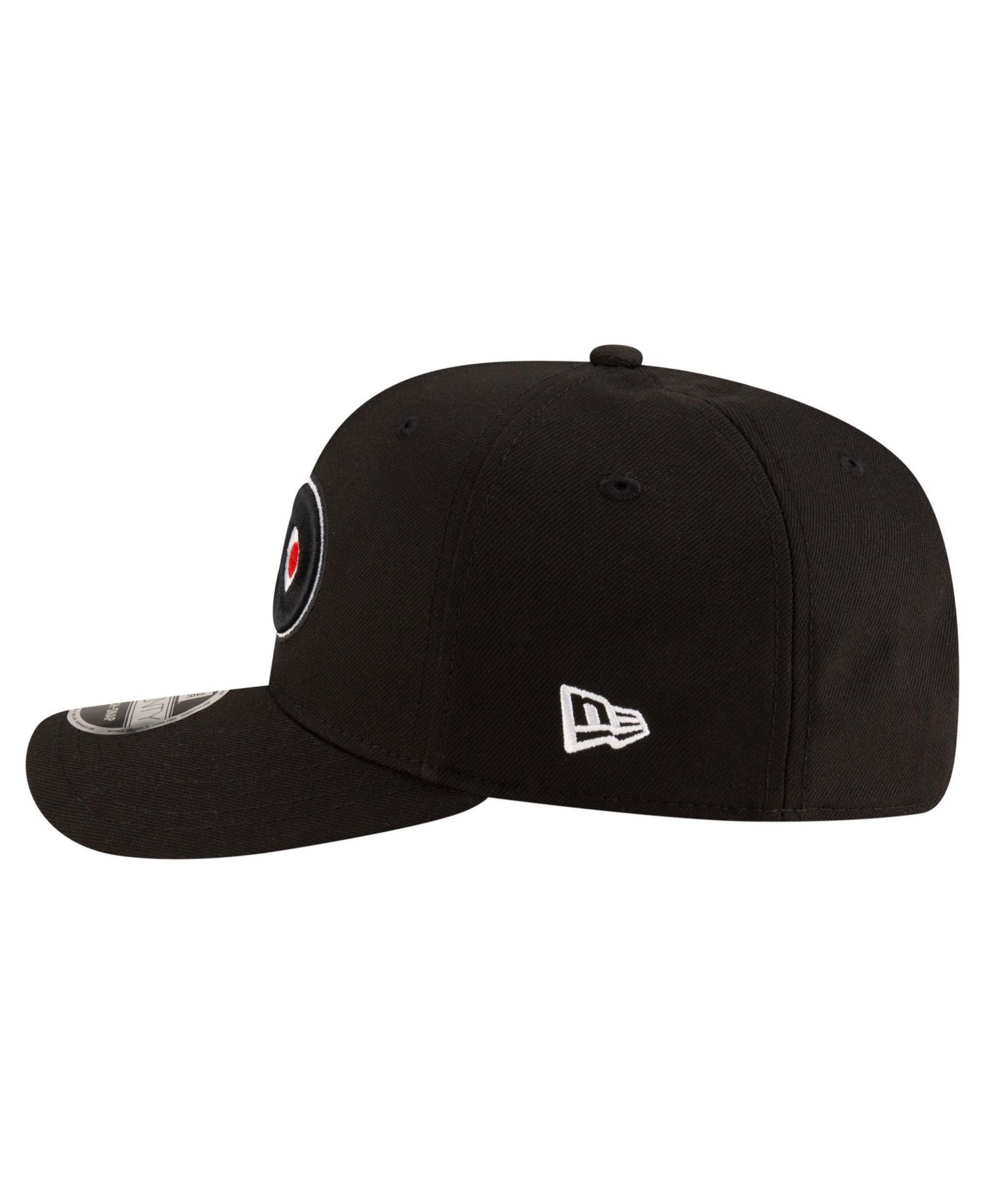 Men's Black Philadelphia Flyers 9SEVENTY COOLERA Adjustable Hat