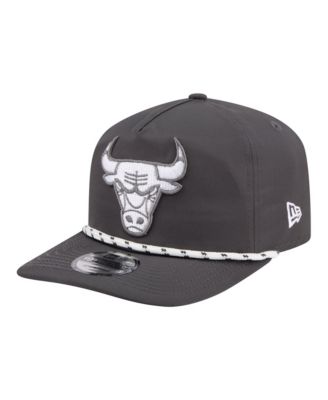 Men's Graphite Chicago Bulls Tonal Rope 19TWENTY Adjustable Hat