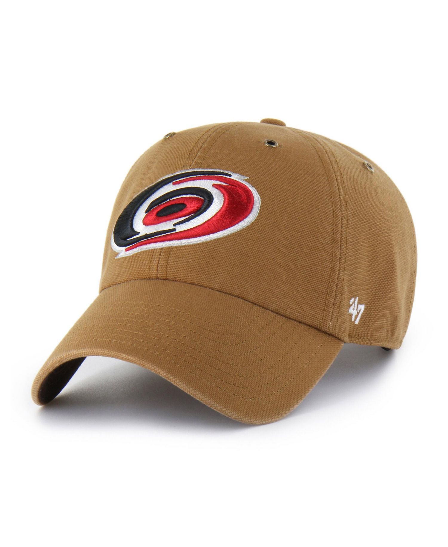 Men's Brown Carolina Hurricanes Clean Up Adjustable Hat