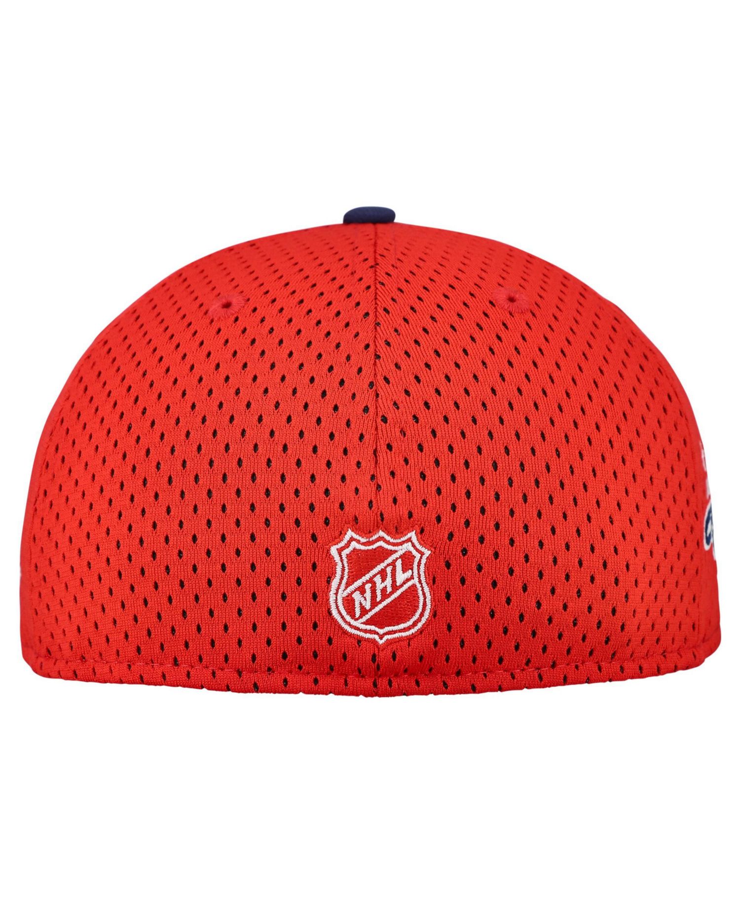 Men's Red/Navy Washington Capitals Mesh Crown Two-Tone 59FIFTY Fitted Hat