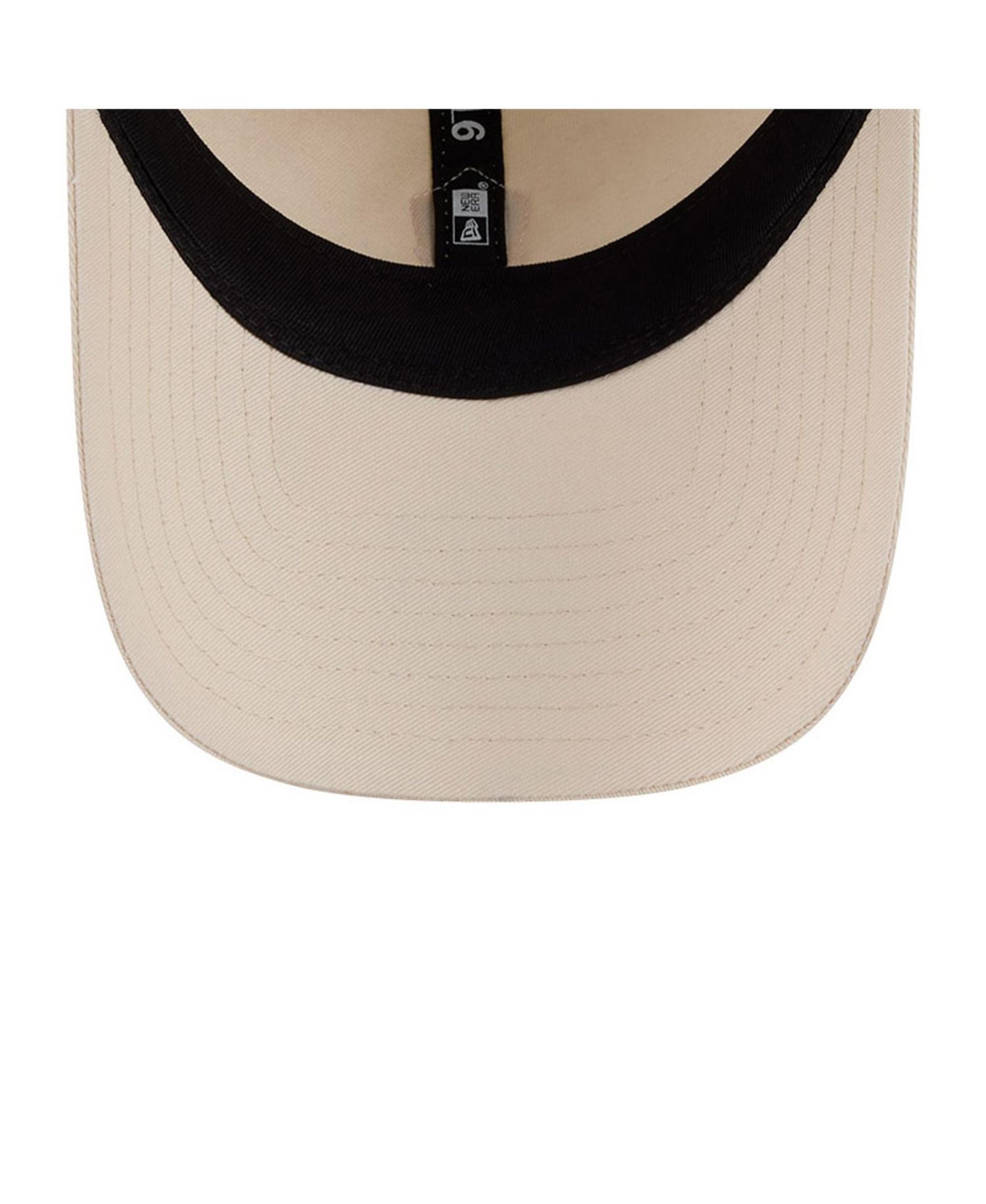 Men's Beige LA Galaxy Micro Team Logo 9TWENTY Adjustable Hat
