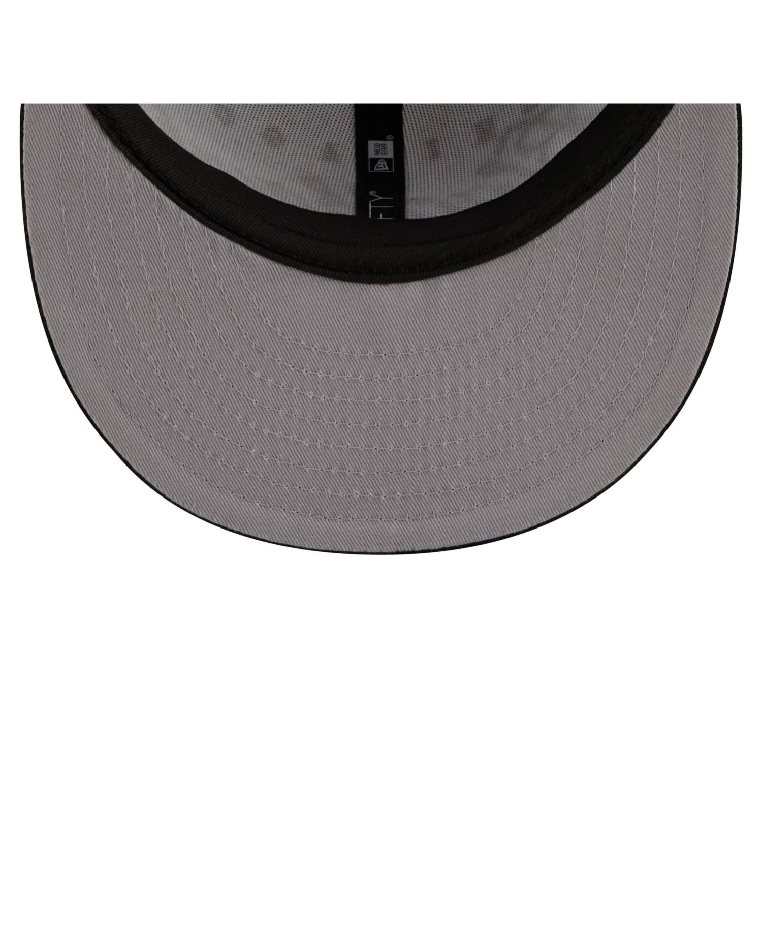 Men's White/Black Chicago Blackhawks Scripted 59FIFTY Fitted Hat