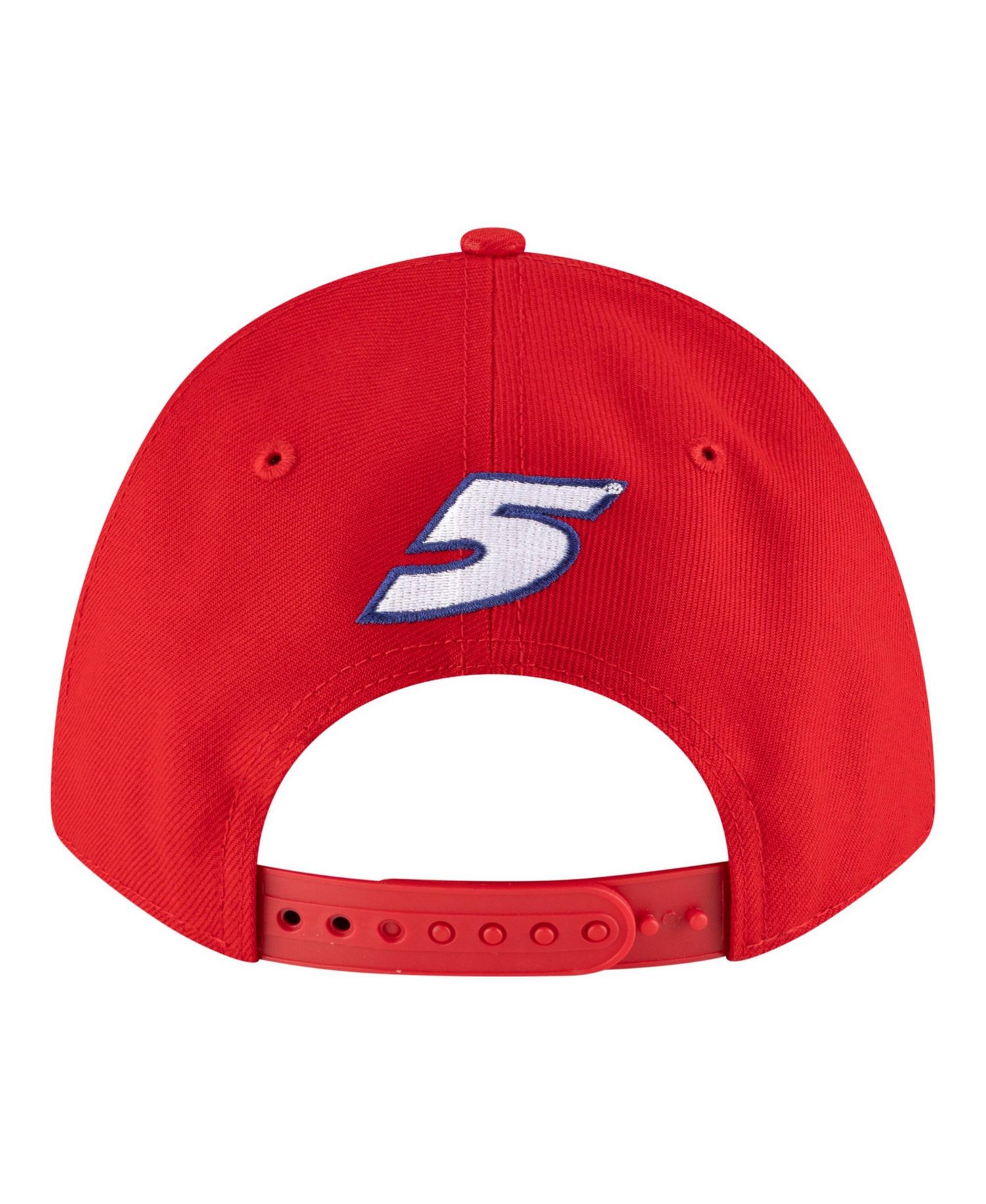 Men's Red Kyle Larson Valvoline 9FORTY M-Crown Adjustable Hat