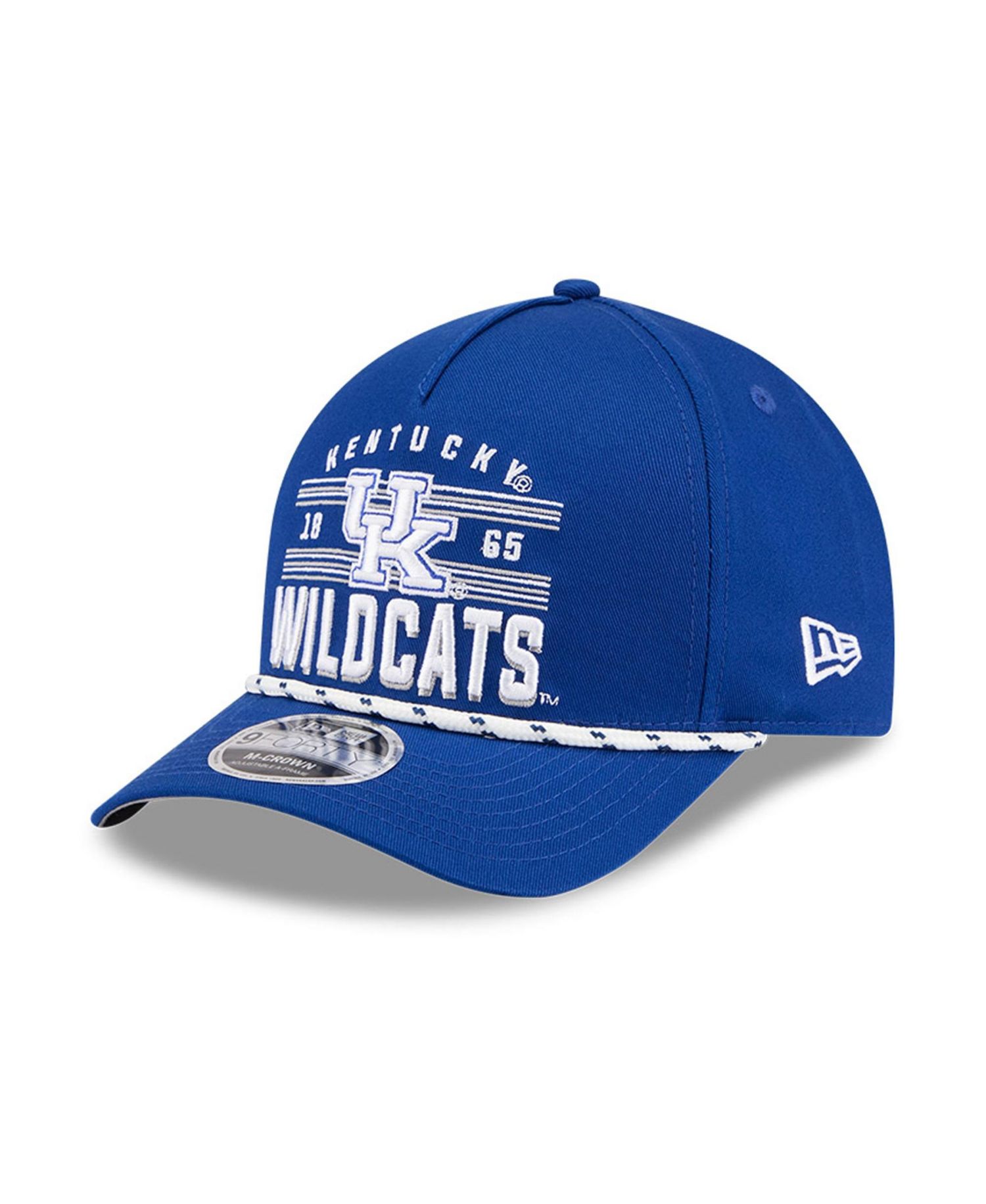 Men's Royal Kentucky Wildcats Historic March Madness 9FORTY M-Crown Adjustable Hat