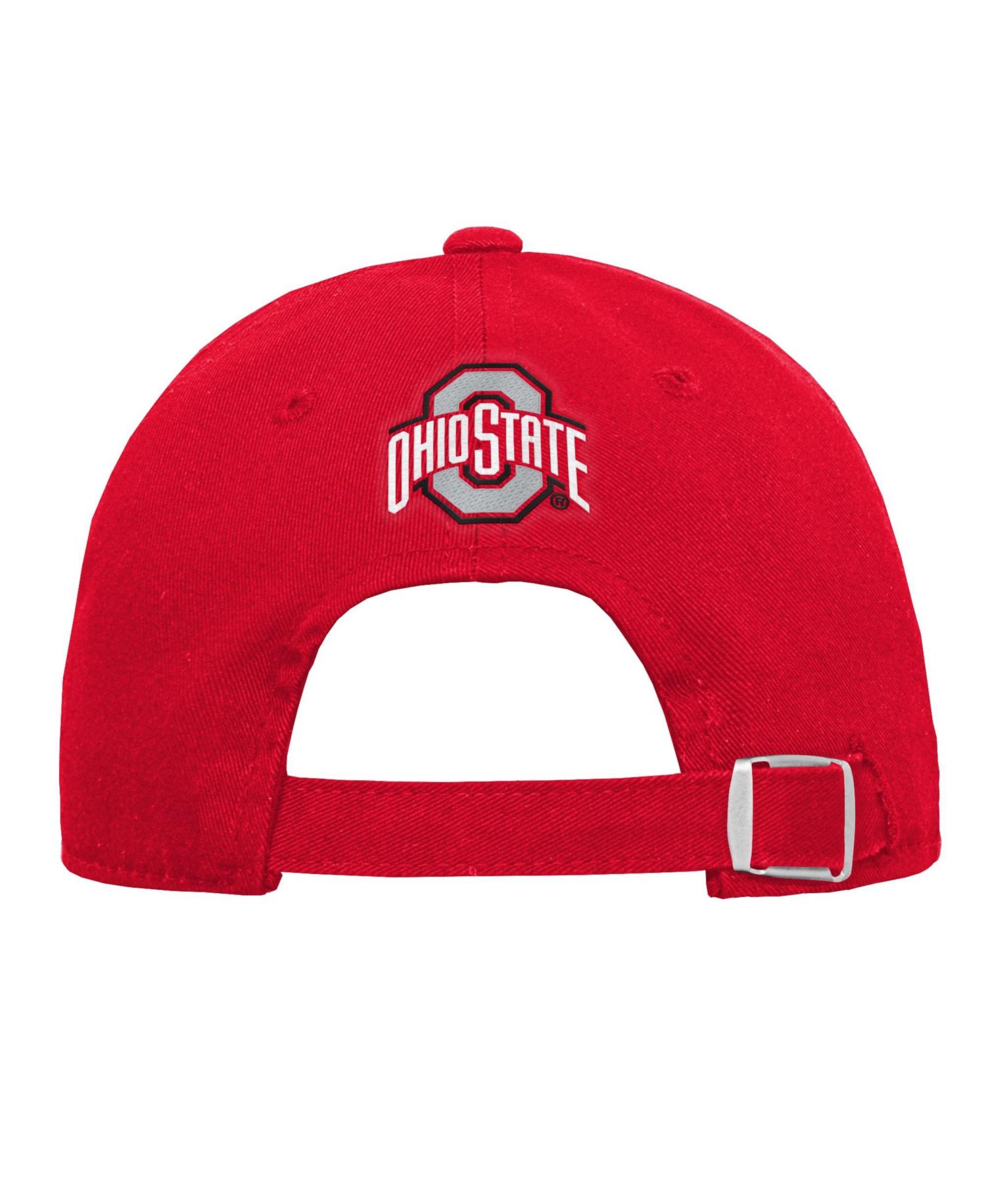 Big Boys and Girls Scarlet/Gray Ohio State Buckeyes Dad Unstructured Adjustable Hat