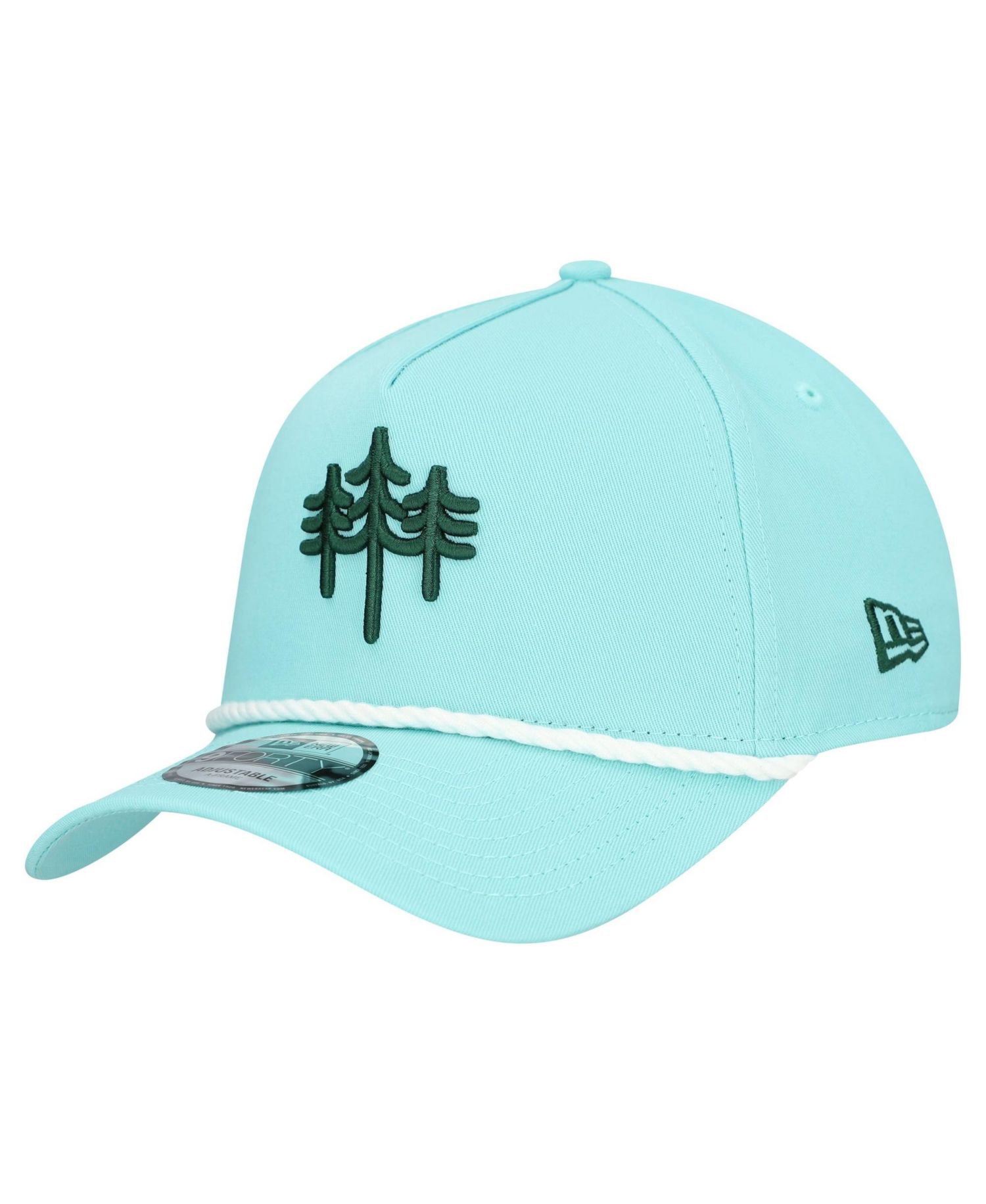Men's Turquoise The Bay Golf Club 9FORTY A-Frame Adjustable Rope Hat