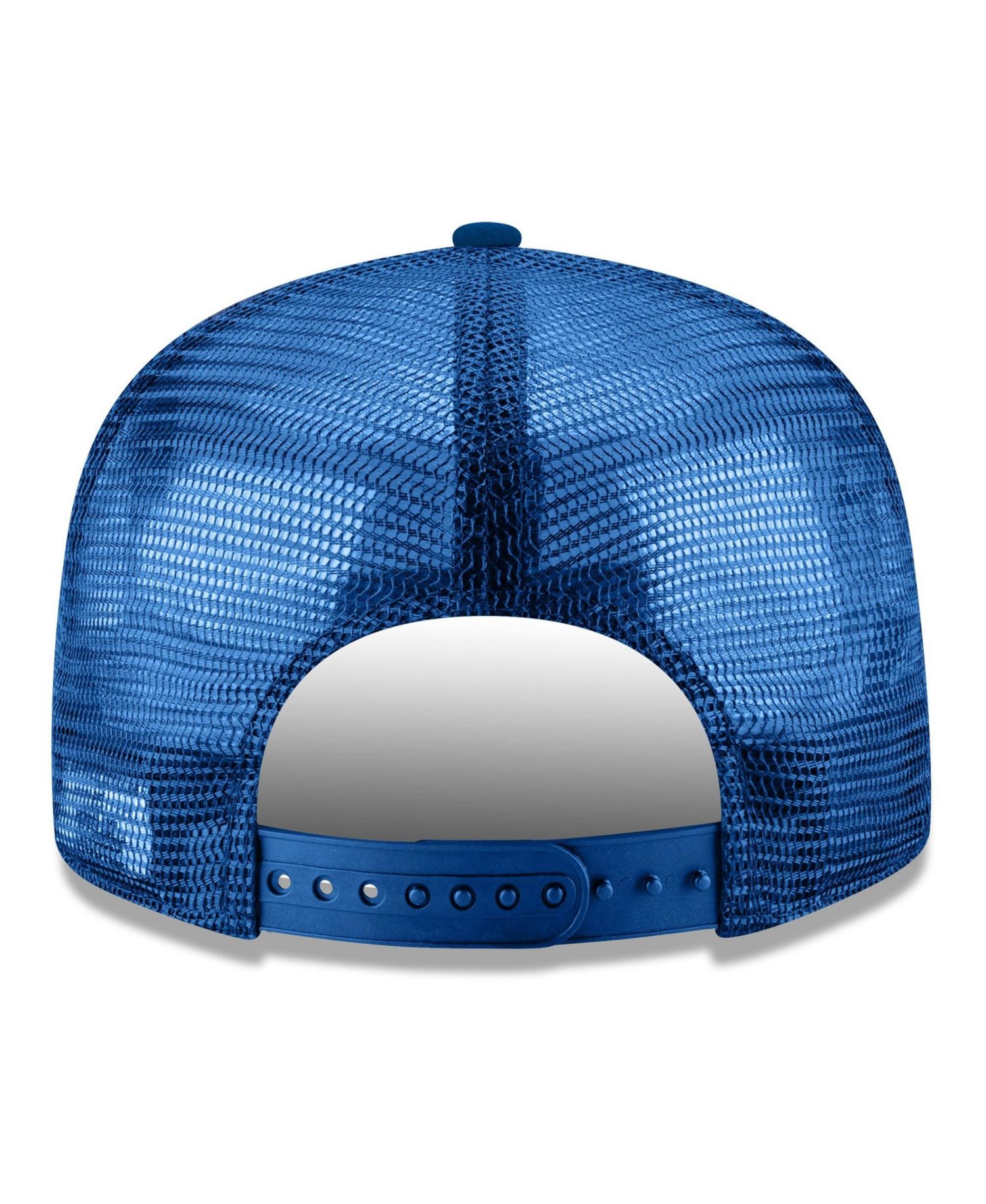 Men's Blue Detroit Pistons Core Logo Meshback 9FIFTY Snapback Hat