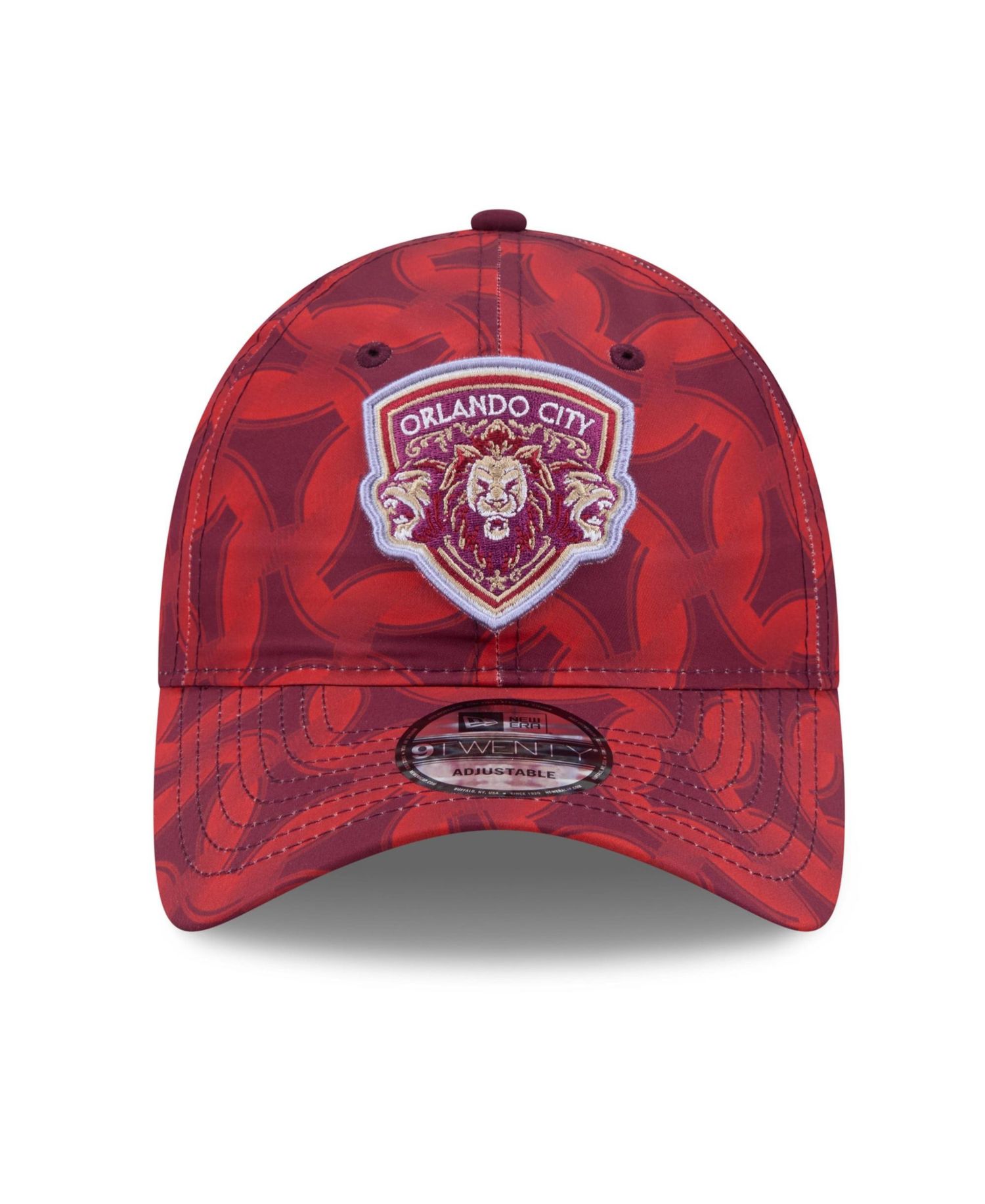 Men's Red Orlando City SC 2026 Third Jersey Hook 9TWENTY Adjustable Hat